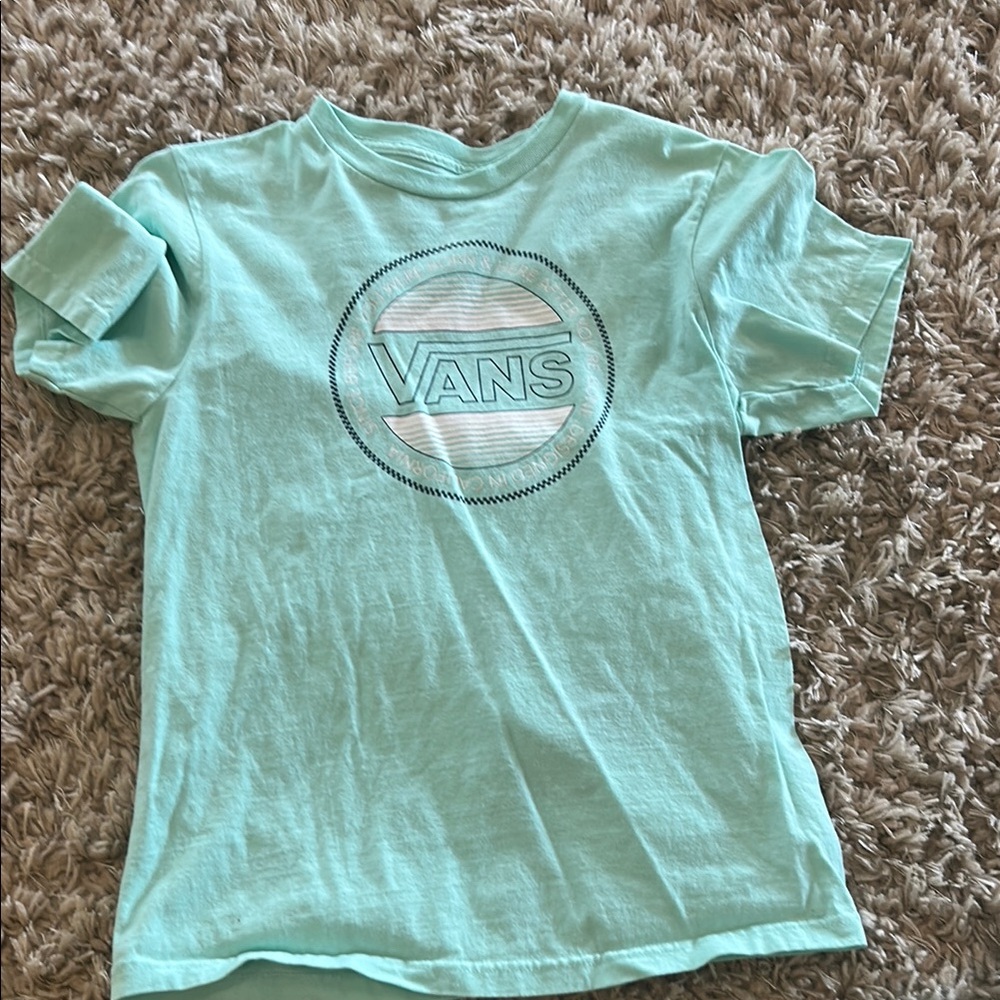 Vans Blue Short Sleeve Tee Casual Skatewear